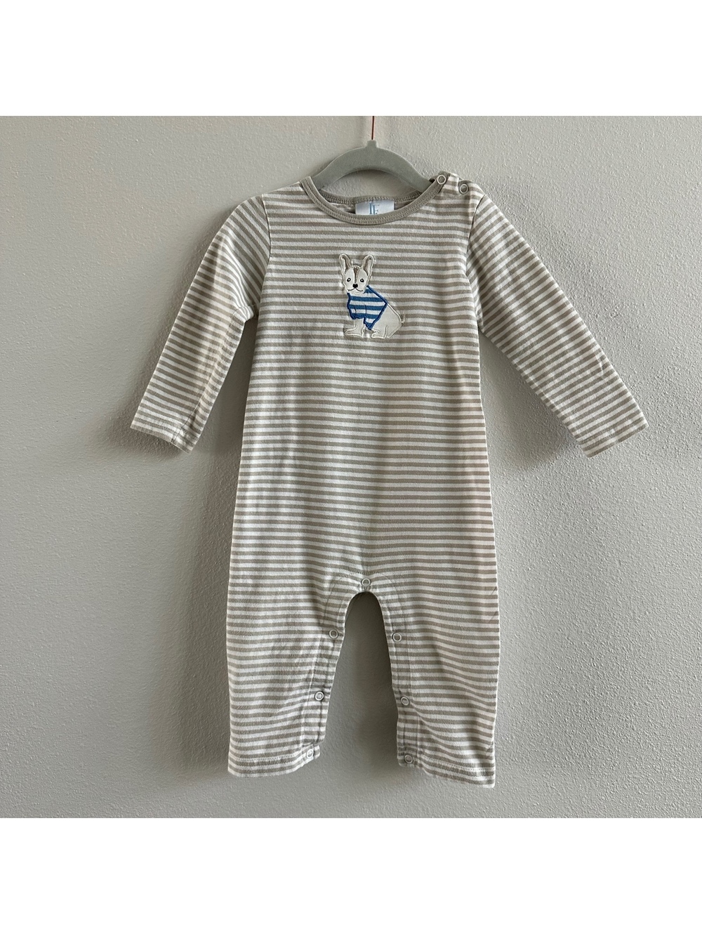 Little English Frenchie Playsuit Size 18 M